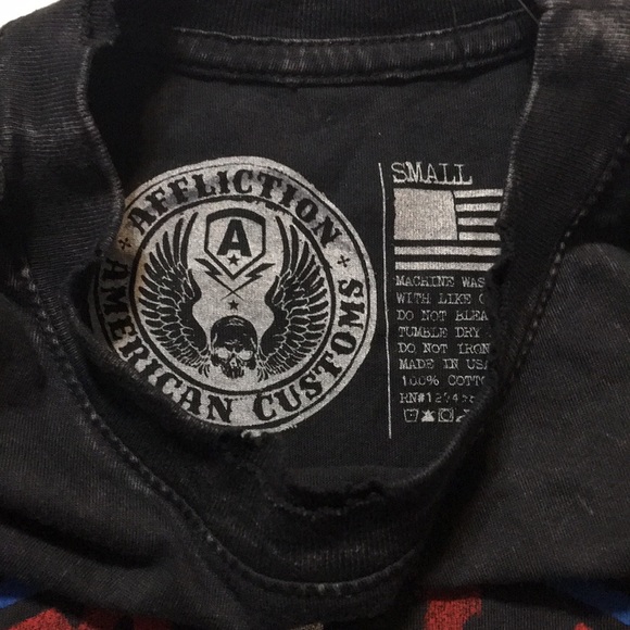Affliction Buckle Mens Tee NWOT - Picture 6 of 8